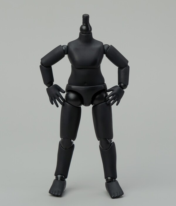 Body10 Deformed Doll Body (Pure Black), Genesis, Action/Dolls, 4589565812687